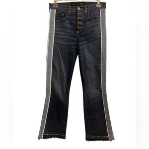 Veronica Beard Carolyn High Rise Baby Boot Denim Jeans, size 26/2